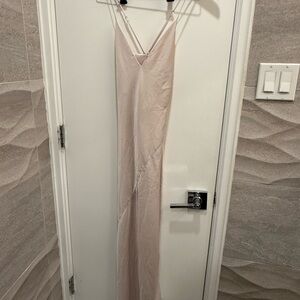 Elegant Ivory Slip Dress